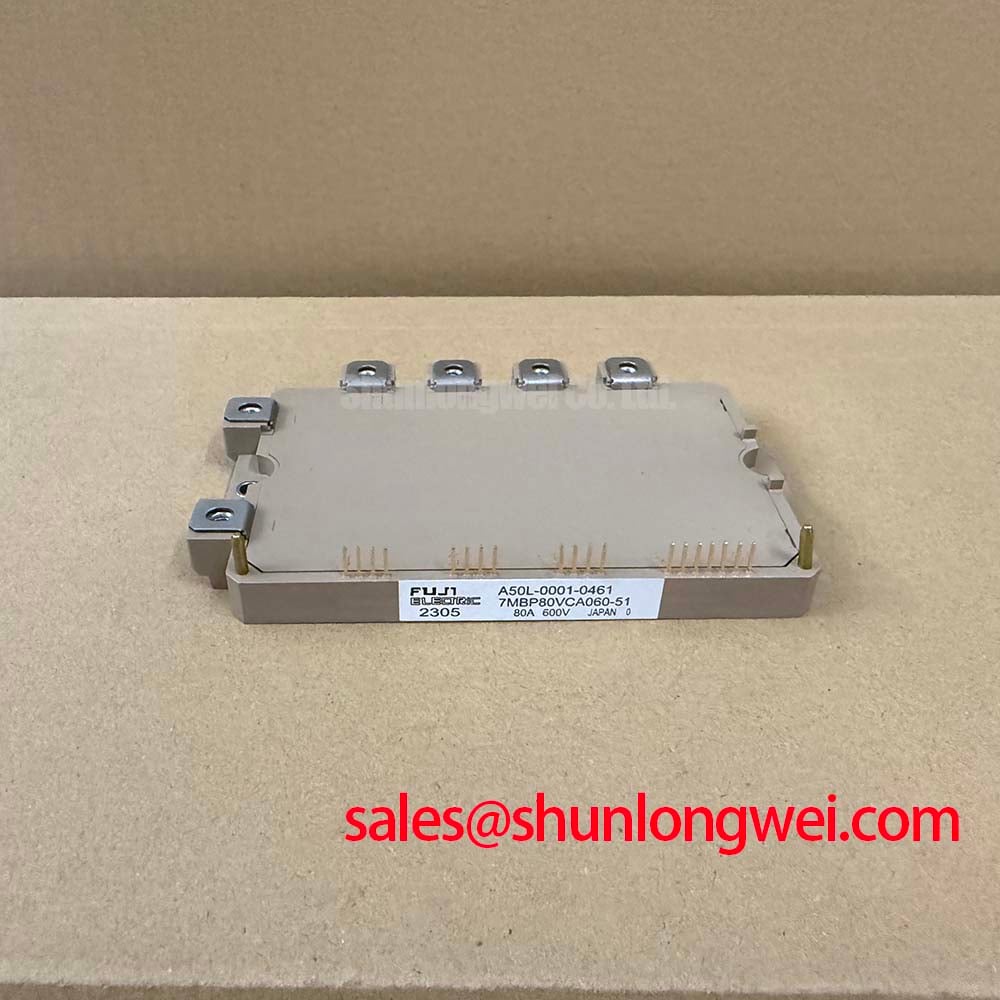 Fuji Electric 7MBP80VCA060-51 Intelligent Power Module (IPM)