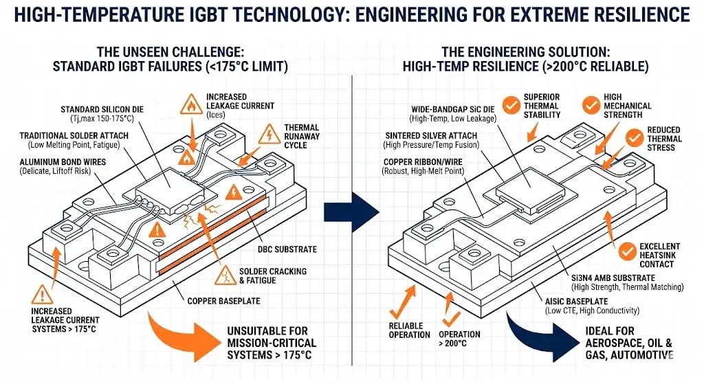 High-Temperature IGBTs: Powering Electronics in Extreme Environments