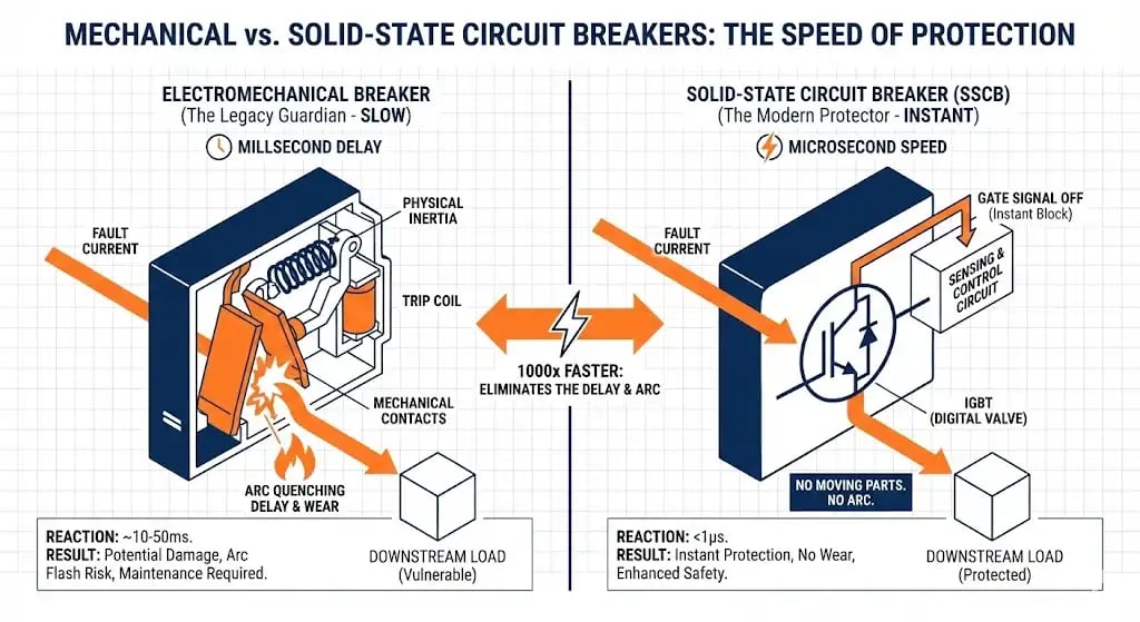 Solid-State Circuit Breakers: How IGBTs Are Revolutionizing Electrical Protection