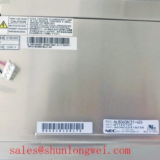 NEC NL8060BC31-42G LCD Display