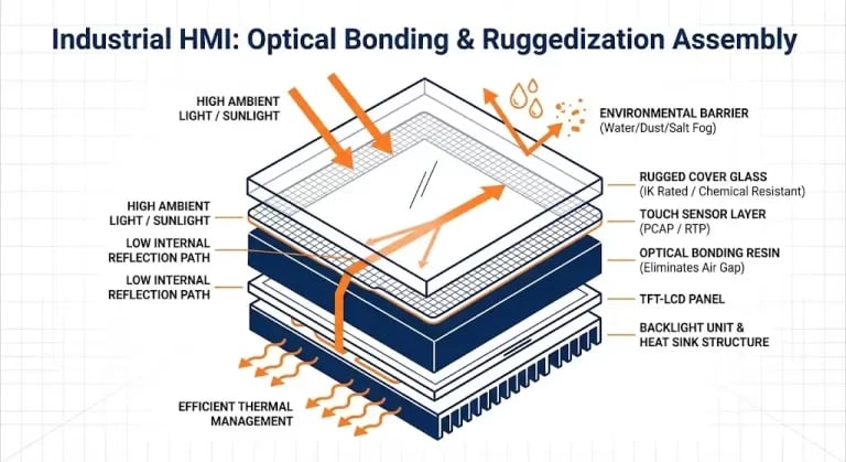 Industrial Display & HMI Solutions: Engineering for Harsh Environments