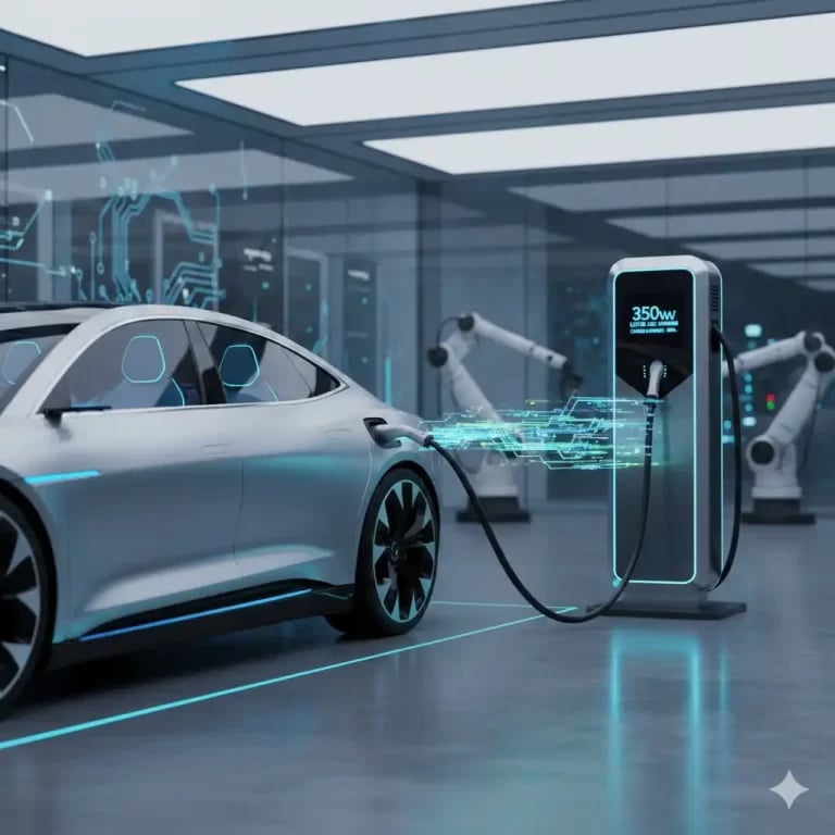 The Race for Efficiency: Modular Architectures in 150kW to 350kW BEV DC Fast Chargers