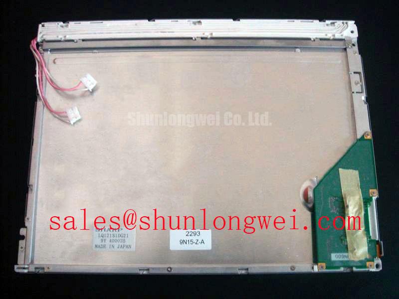 Front view of the LQ121S1DG21 TFT-LCD panel showing the 800x600 display area