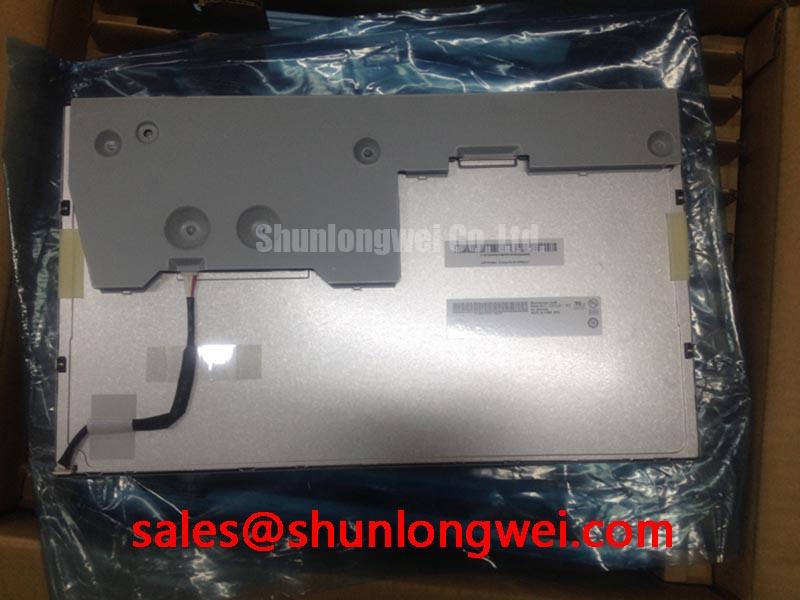 Label detail on the G156XW01 V2 module with part number and specifications.