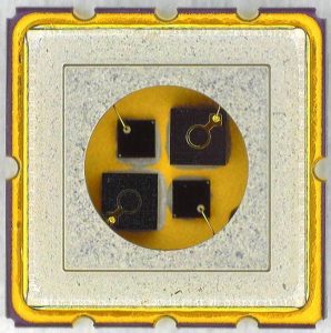 1.7µm and 2.6µm linear InGaAs PIN diodes