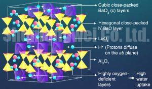 Promising proton conductor for ceramic fuel cells