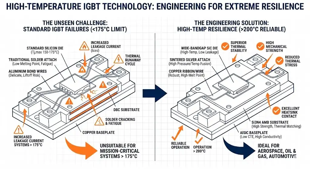 High-Temperature IGBTs: Powering Electronics in Extreme Environments