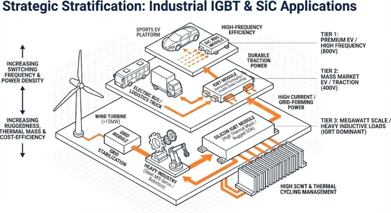 Industrial Applications: IGBTs in Renewable Energy, EV & Heavy Industry