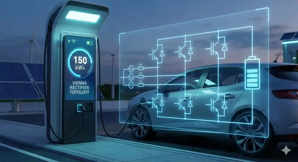 Unlocking 150 kW+ Charging Efficiency: A Deep Dive into Vienna Rectifier Topologies