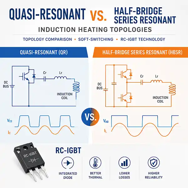 Resonant Topologies in Home Appliances: A Technical Deep Dive into Quasi-Resonant vs. Half-Bridge Series Resonant Induction Heating